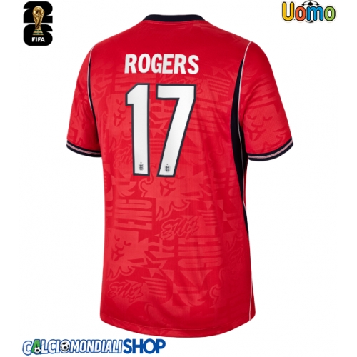 Maglie da calcio Inghilterra Morgan Rogers #17 Seconda Maglia Mondiali 2026  Manica Corta